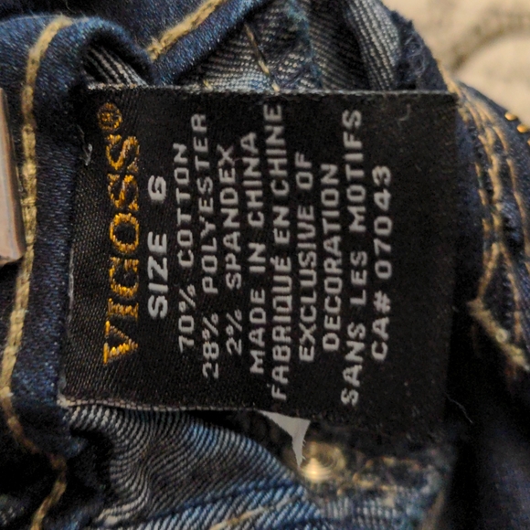 Girls Vigoss Unicorn 🦄 Jeans - Picture 4 of 4